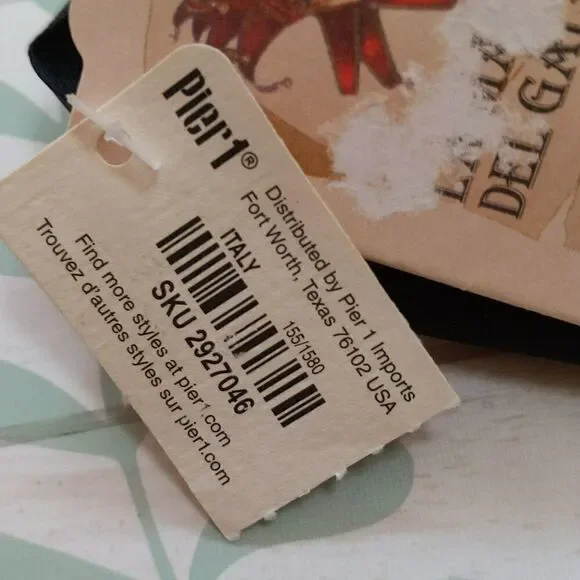 Maschera Del Galeone Hand Painted Mask Pier 1 NWT/small flaw - Picture 7 of 14